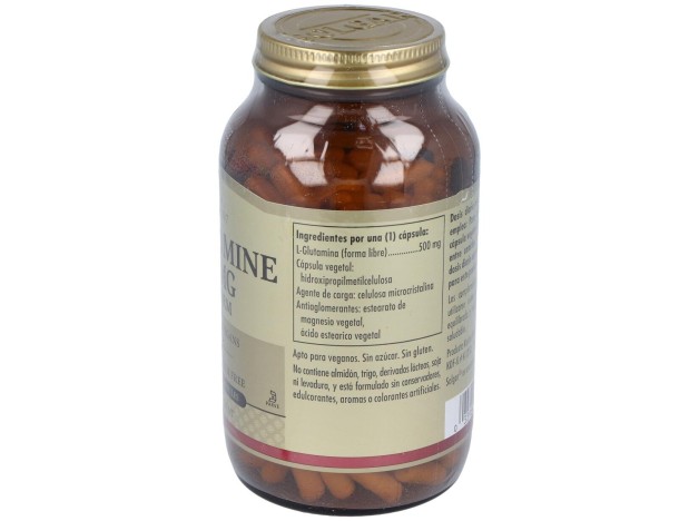 Solgar L-Glutamina 500Mg 250Vcaps
