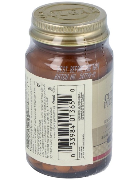 Gtf Cromo Picolinato Sin Lev.100Mcg.(Ref.1365) 90C