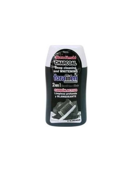 Foradent Crema Dental Charcoal Carbon Activo 2 En 1 100Ml