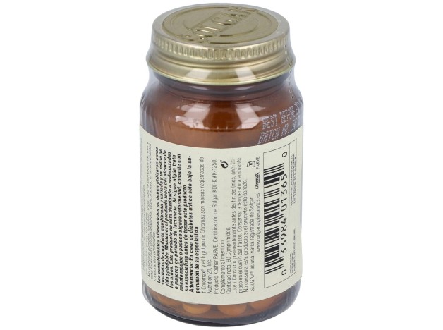 Gtf Cromo Picolinato Sin Lev.100Mcg.(Ref.1365) 90C