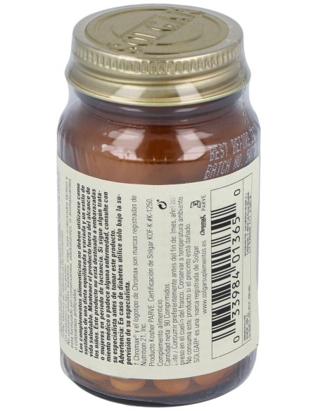 Gtf Cromo Picolinato Sin Lev.100Mcg.(Ref.1365) 90C