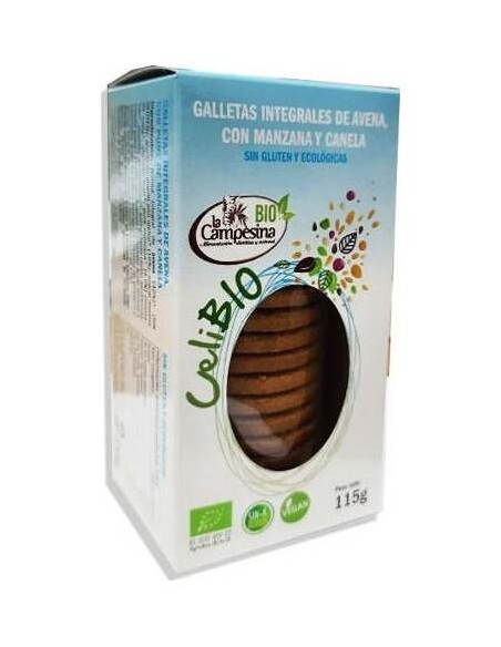 La Campesina Celibio Azul Galleta Avena Manzana Canela 115G