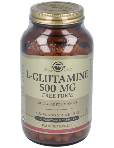 Solgar L-Glutamina 500Mg 250Vcaps