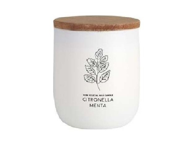 Cerabella Vela Vaso Blanco Citvasm Citronela...
