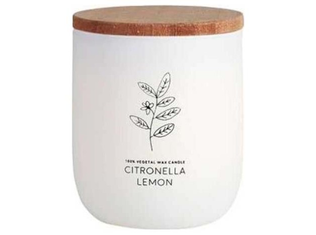 Cerabella Vela Vaso Blanco Citvasl Citronela...