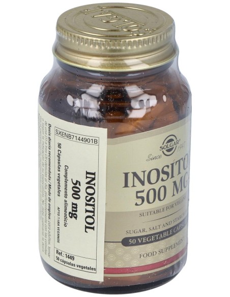 Solgar Inositol 500Mg 50Vcaps