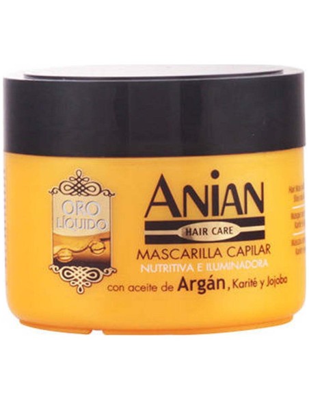 Anian Oro Líquido Mascarilla Con Aceite De Argán 250Ml