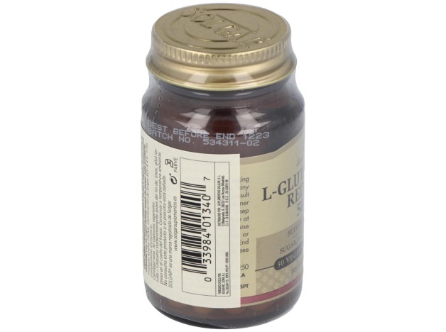 Solgar L-Glutation 50 Mg 30 Vegicaps