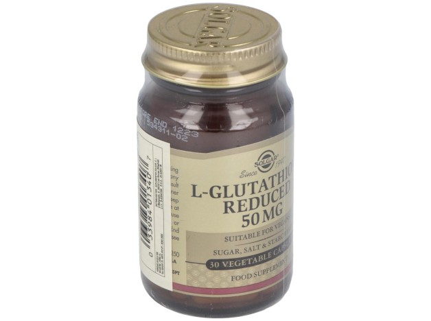 Solgar L-Glutation 50 Mg 30 Vegicaps