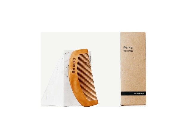 Banbu Peine De Madera De Bambu.