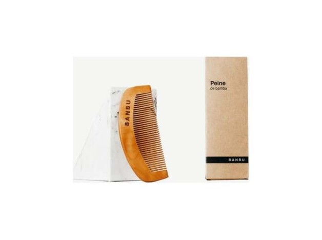 Banbu Peine De Madera De Bambu.