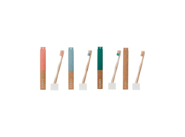 Banbu Cepillo Dientes Adulto Medio Azul 1Ud