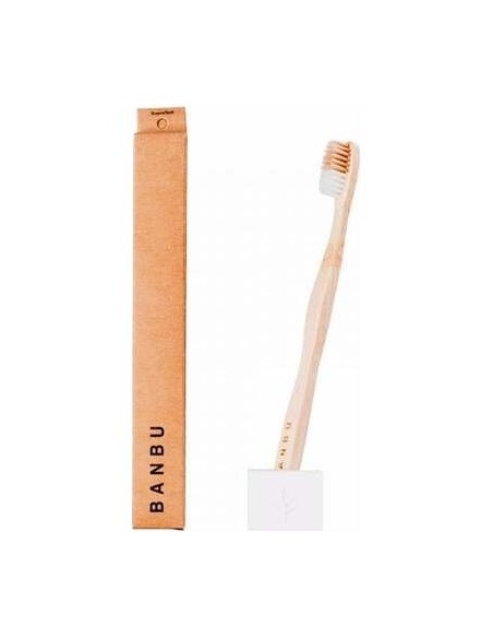 Banbu Cepillo Dientes Adulto Suave Blanco 1Ud