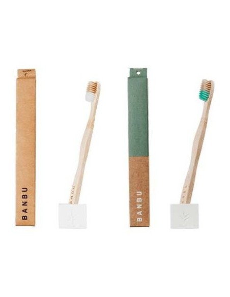 Banbu Cepillo Dientes Adulto Suave Blanco 1Ud