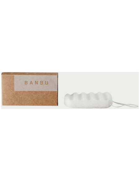 Konjac Esponja Corporal Exfoliante Blanca 5Gr.