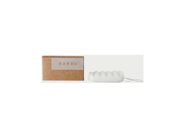 Konjac Esponja Corporal Exfoliante Blanca 5Gr.