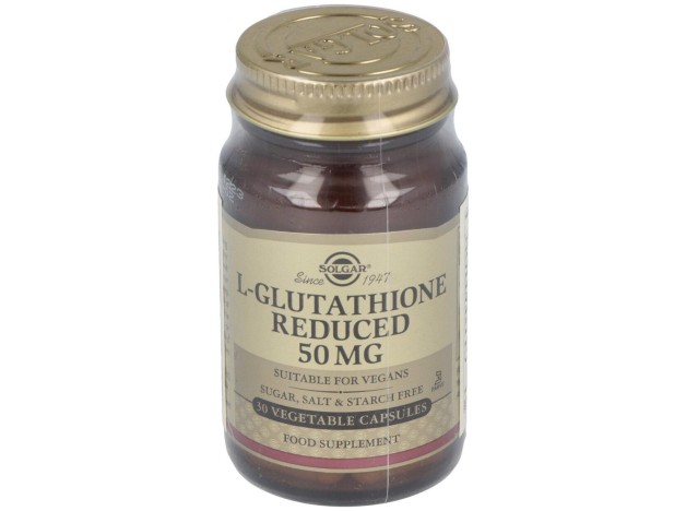 Solgar L-Glutation 50 Mg 30 Vegicaps
