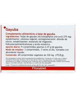 Fitotablet Gayuba 60Comp.