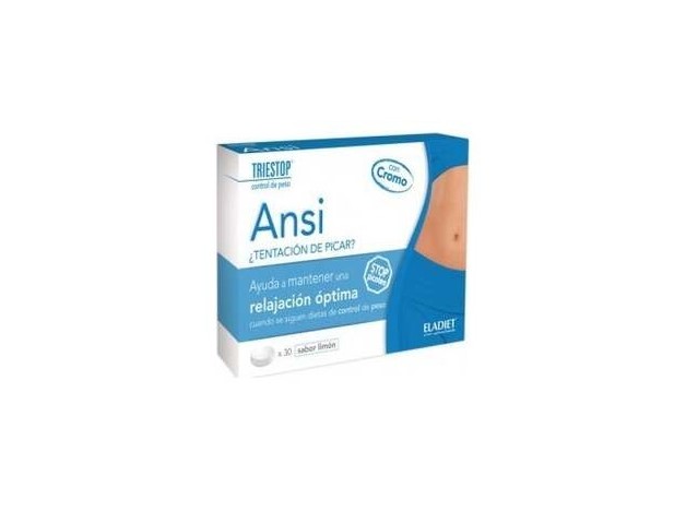 Triestop Ansi Quita Ansia Sabor Limon 30Comp.