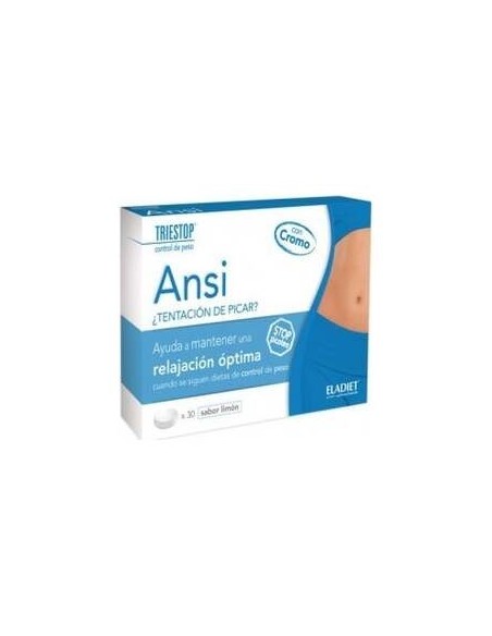 Triestop Ansi Quita Ansia Sabor Limon 30Comp.