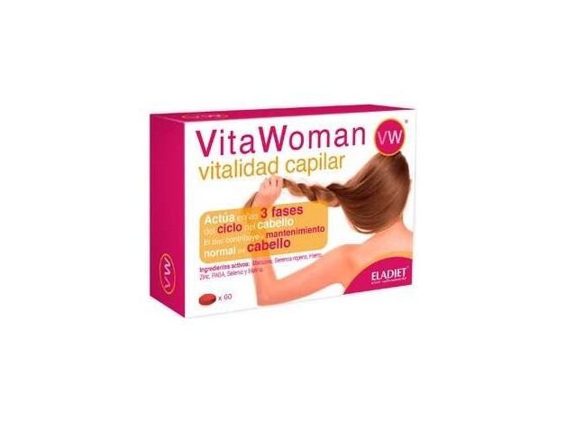 Eladiet Vita Woman Vitalidad Capilar 60Comp