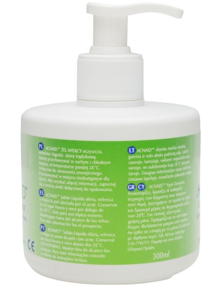 Acnaid Jabón Líquido, 300 Ml