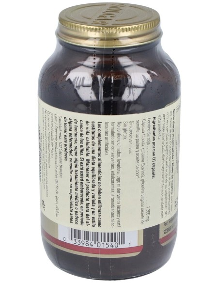 Solgar Lecitina De Soja 1360Mg 100 Perlas