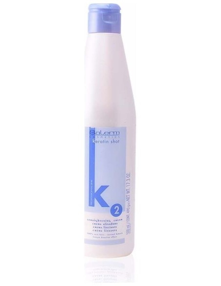 Salerm Keratin Shot Crema Alisadora 500Ml