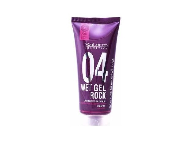 Wet Gel Rock Extra-Strong Wet Look Styling Gel...