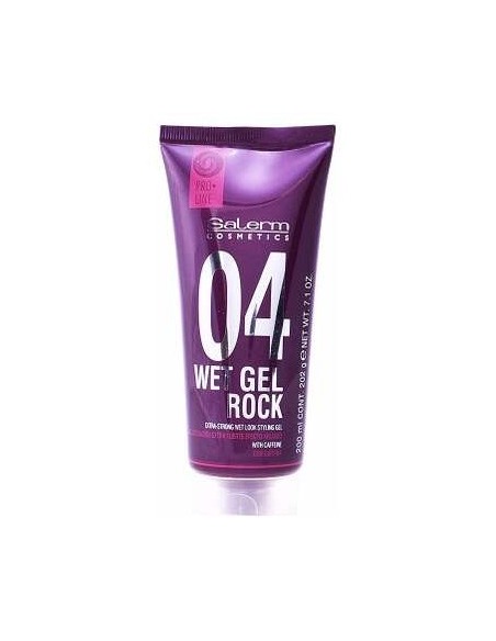 Wet Gel Rock Extra-Strong Wet Look Styling Gel 200 Ml