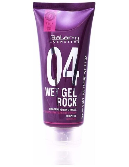 Wet Gel Rock Extra-Strong Wet Look Styling Gel 200 Ml