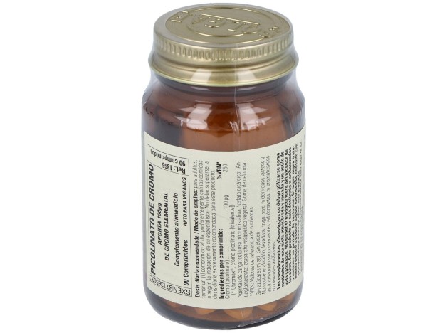 Gtf Cromo Picolinato Sin Lev.100Mcg.(Ref.1365) 90C