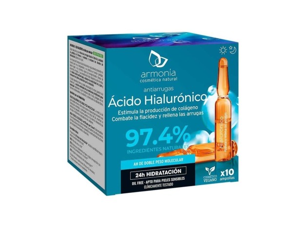 Armonia Acido Hialuronico Antiarrugas 10 Ampollas