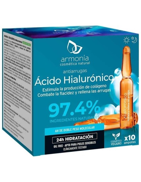 Armonia Acido Hialuronico Antiarrugas 10 Ampollas