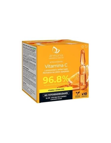 Armonia Vitamina C Antioxidante 10 Ampollas