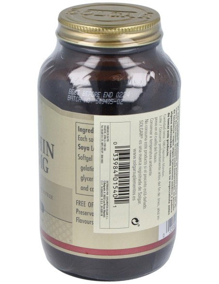 Solgar Lecitina De Soja 1360Mg 100 Perlas