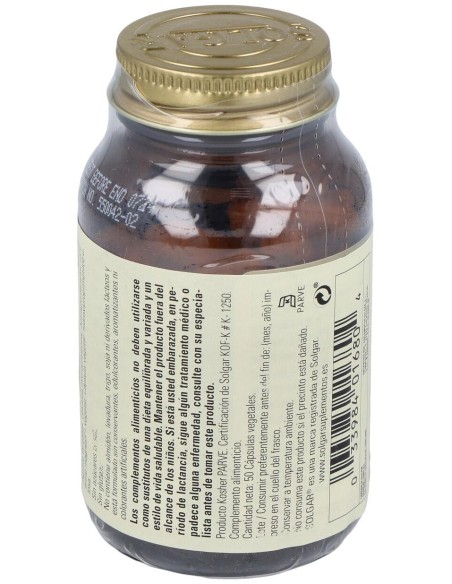 L-Lisina 500Mg. 50Vegicaps