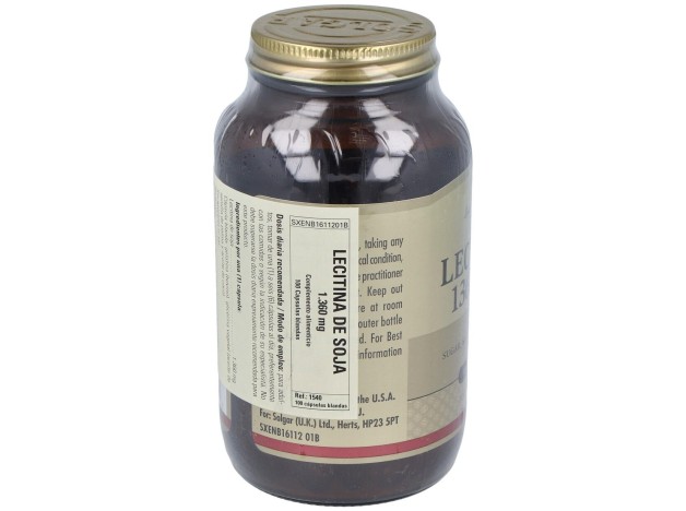 Solgar Lecitina De Soja 1360Mg 100 Perlas