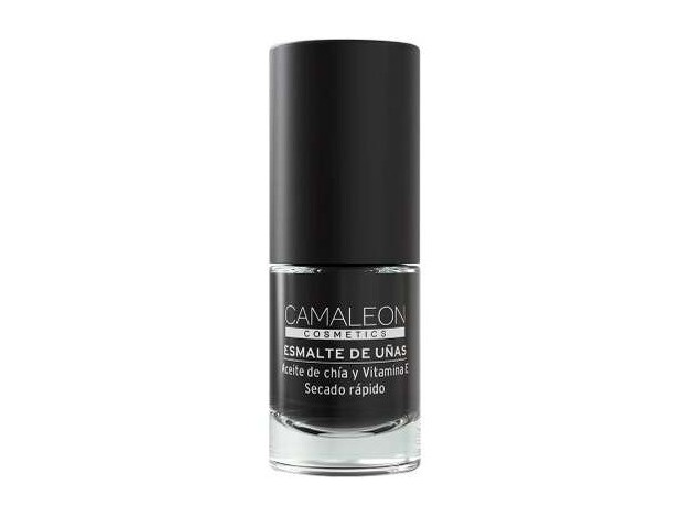 Camaleon Esmalte De Uñas Color Negro 6Ml