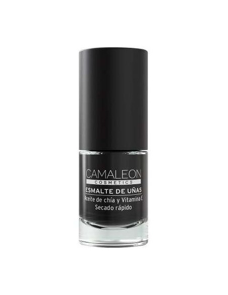 Camaleon Esmalte De Uñas Color Negro 6Ml