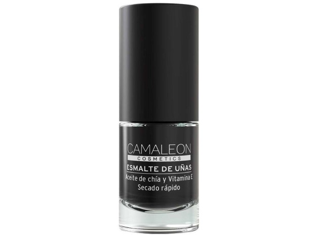 Camaleon Esmalte De Uñas Color Negro 6Ml
