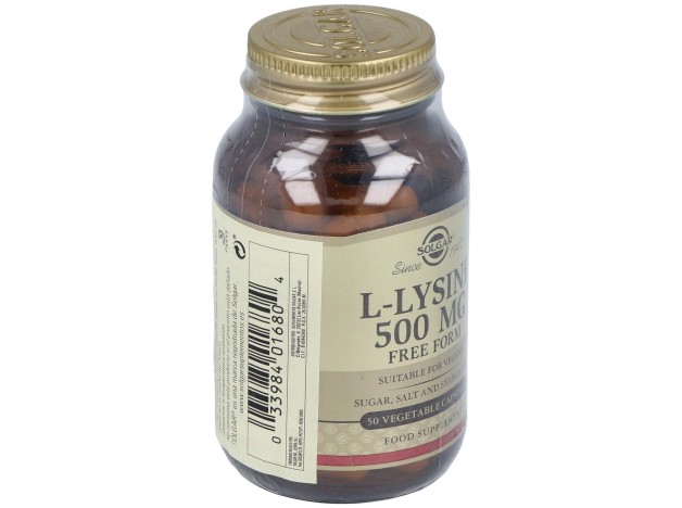 L-Lisina 500Mg. 50Vegicaps