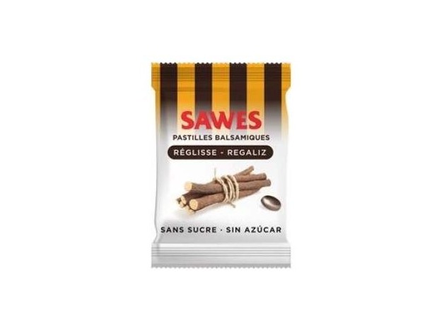 Sawes Pastillas Balsámicas Sin Azúcar Sabor...