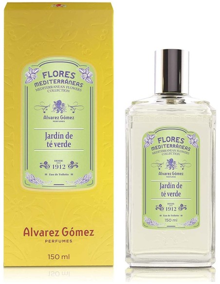 Flores Mediterraneas Jardin Té Verde Eau De Toilette Vaporizador 150 Ml