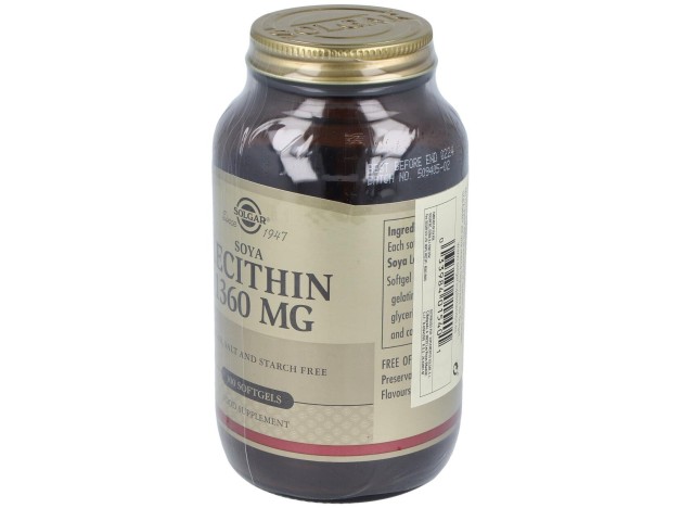 Solgar Lecitina De Soja 1360Mg 100 Perlas