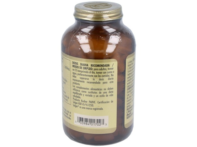 Solgar L-Lisina 1000Mg Forma Libre 250Comp