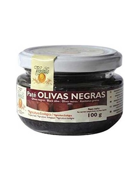 Pate De Olivas Negras Pequeño 100Gr. Bio