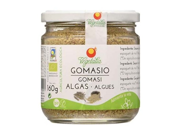 Vegetalia Gomasio Algas Bote Bio 160G