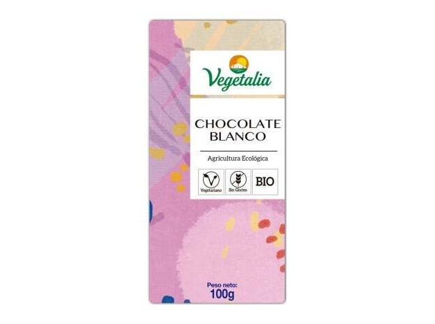 Vegetalia Chocolate Blanco Bio 100G