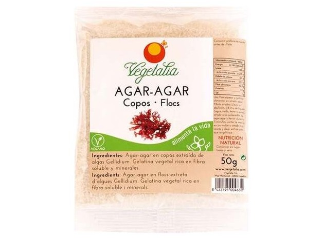 Vegetalia Algas Agar Agar Copos 50G